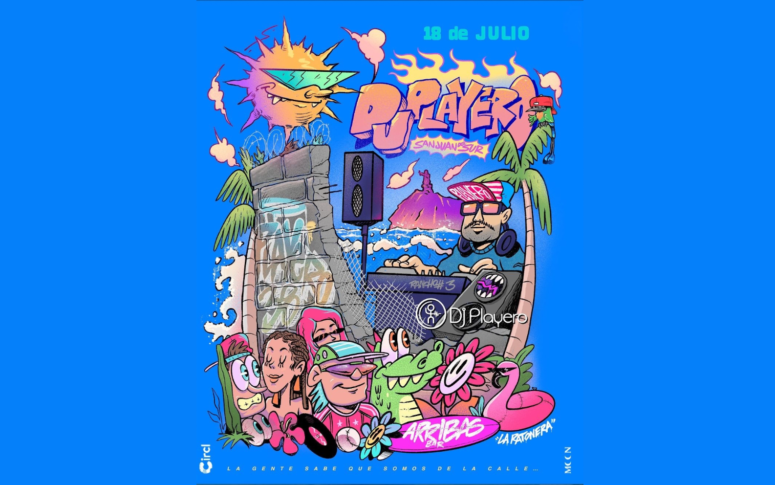 DJ Playero En Vivo — Arribas Bar, Rivas