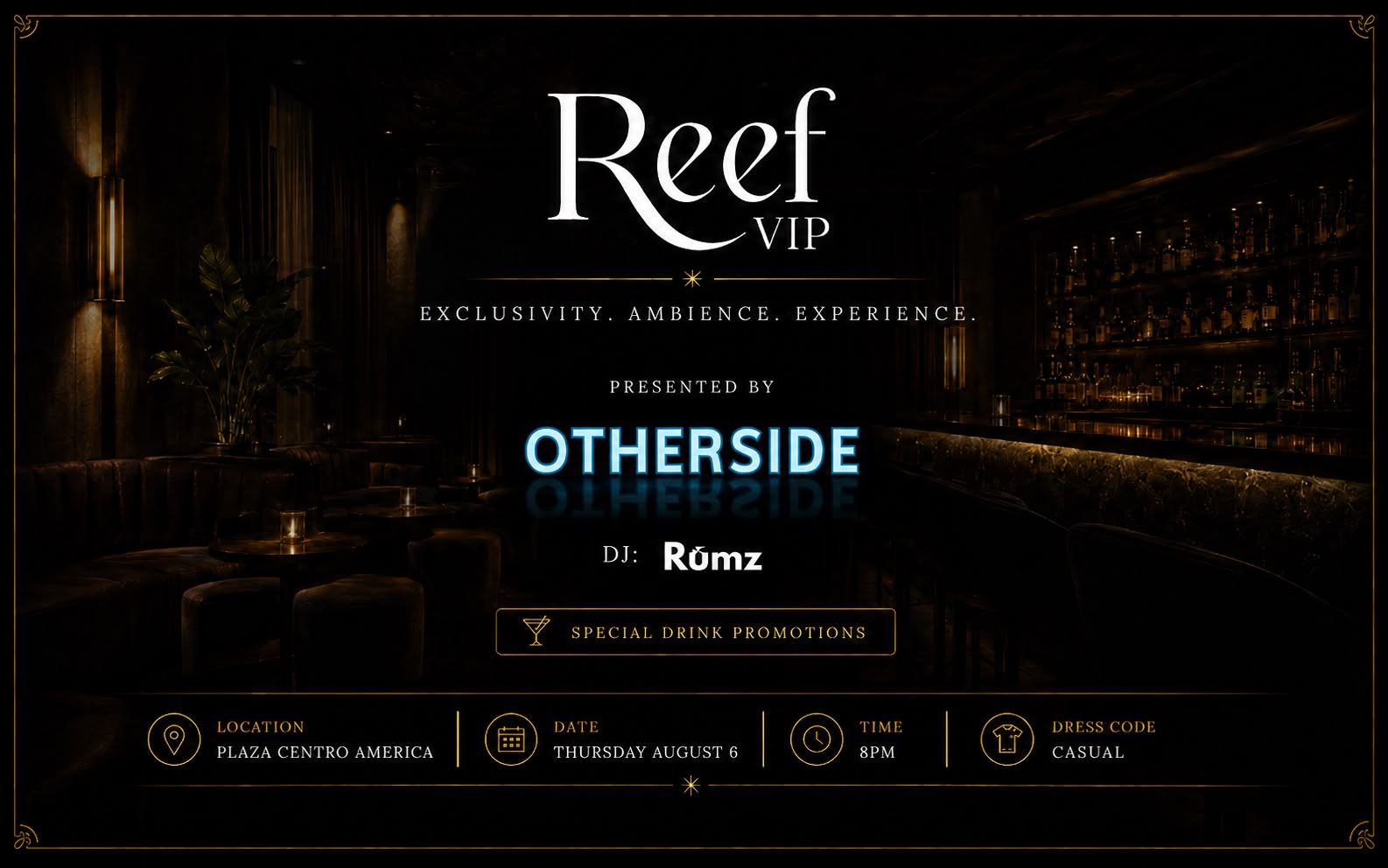 Reef VIP by Otherside — The Reef, Managua