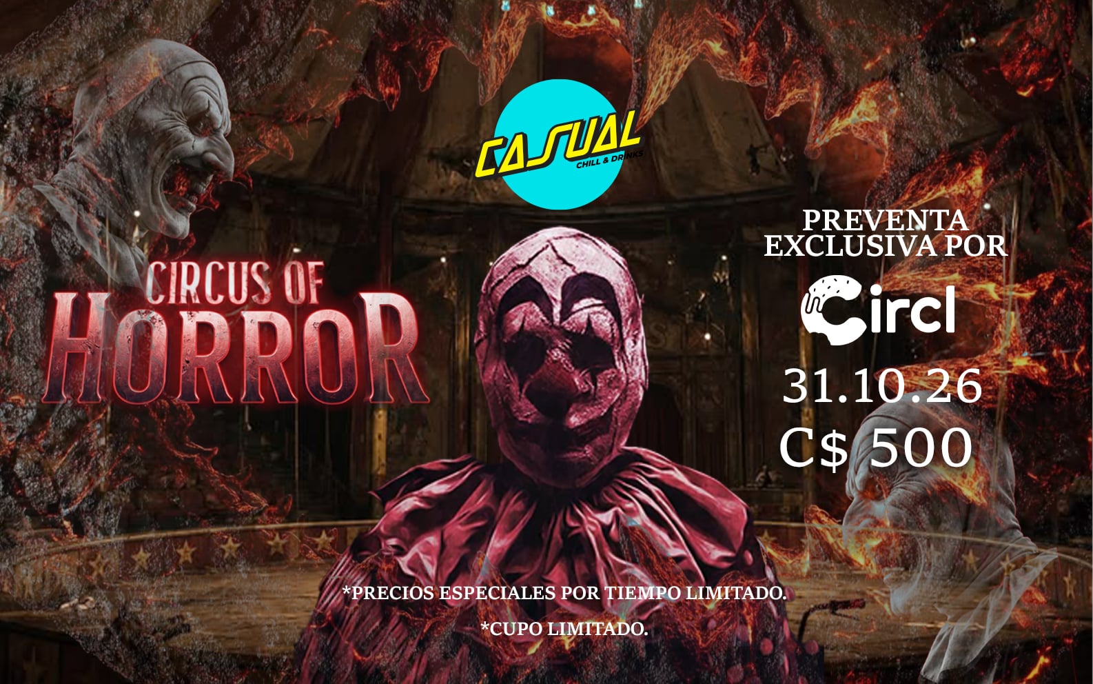 Circus of Horror — Casual, Managua